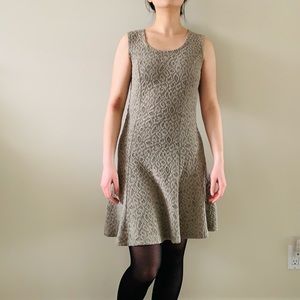 🛍 3/$30 - Tan textured A line dress